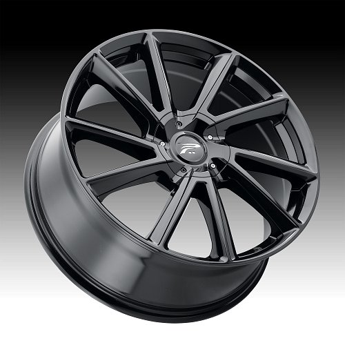 Platinum 466BK Mystic Gloss Black Custom Wheels 2